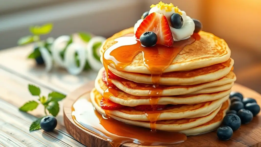 pancakes with creative variations