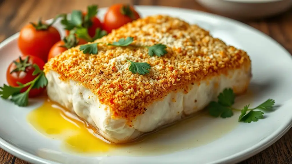 parmesan crusted fish recipe