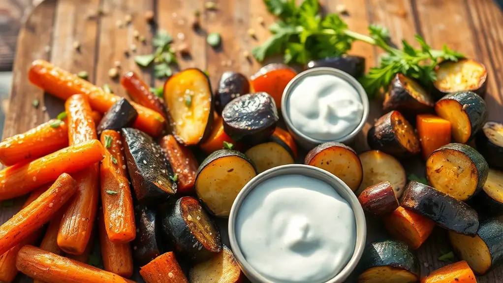 ranch flavored roasted vegetable medley