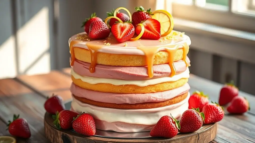 refreshing fruity layered dessert