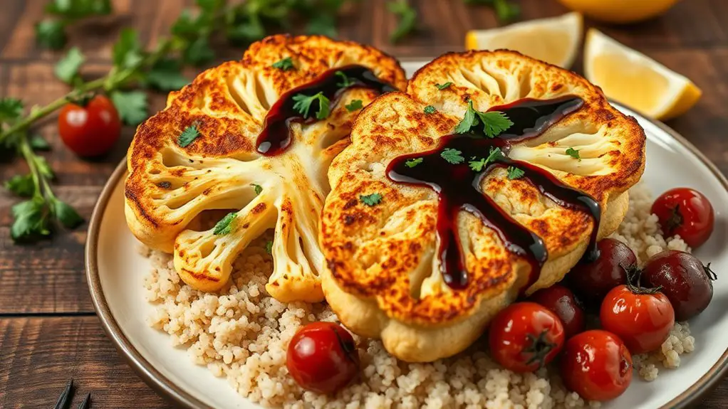 roasted cauliflower steak recipe