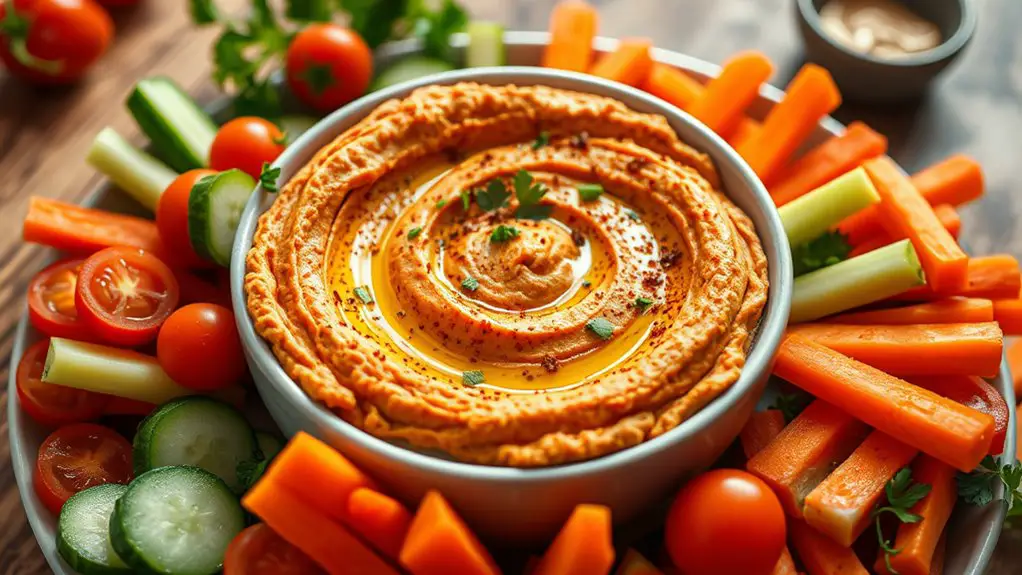 roasted red pepper dip