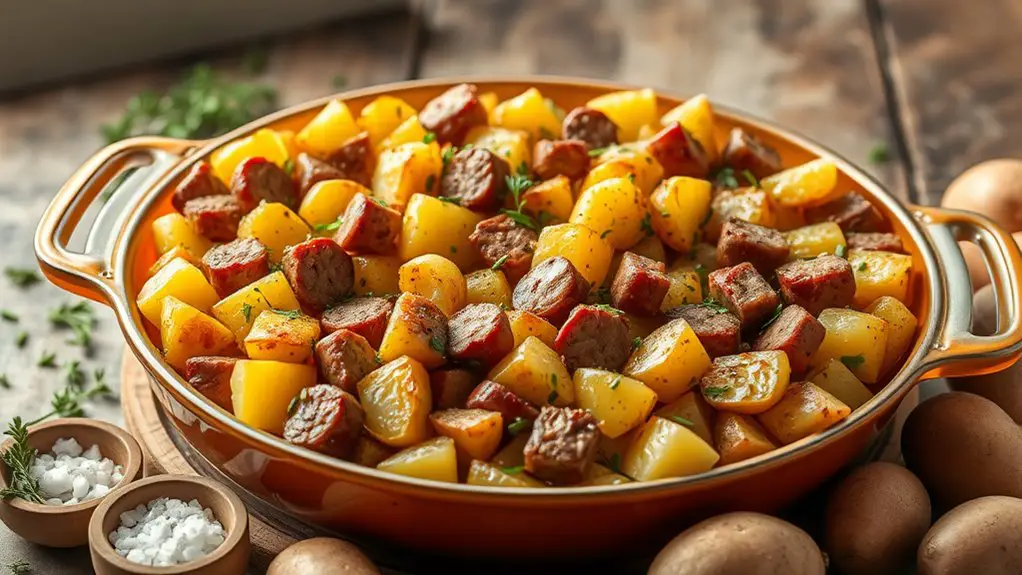 sausage and potato casserole