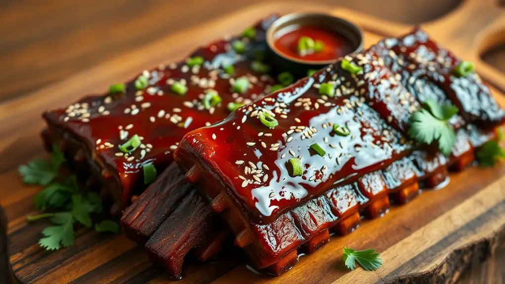 savory asian style rib dish