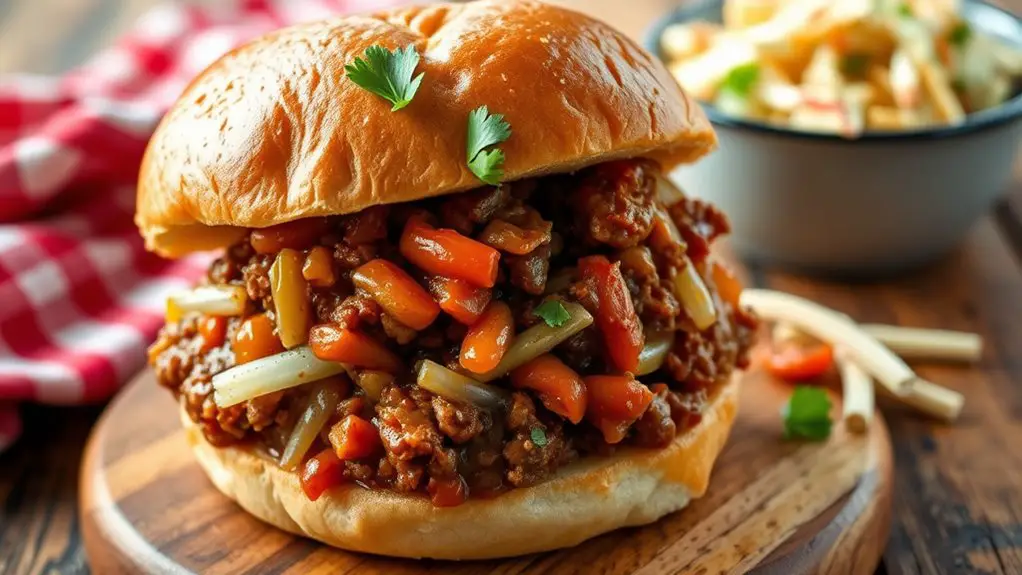 savory bbq sandwich delight