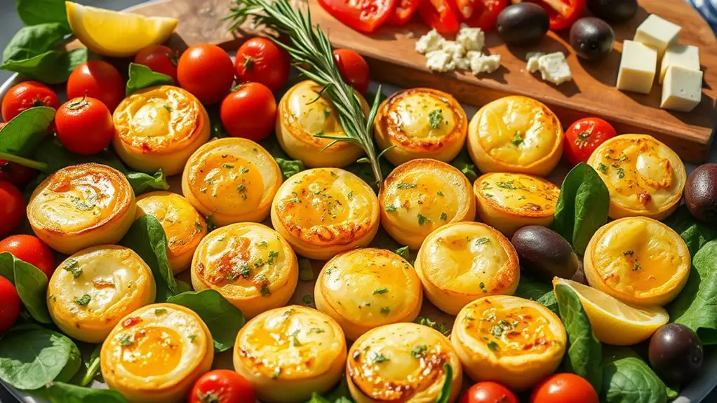 savory mediterranean vegetable snacks