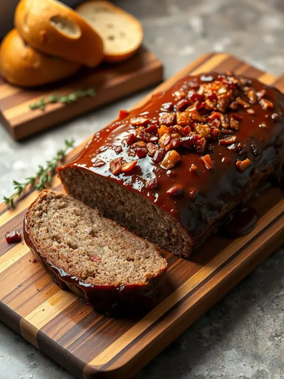 smoked meat loaf preparation