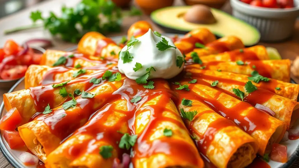 spicy chicken enchiladas recipe