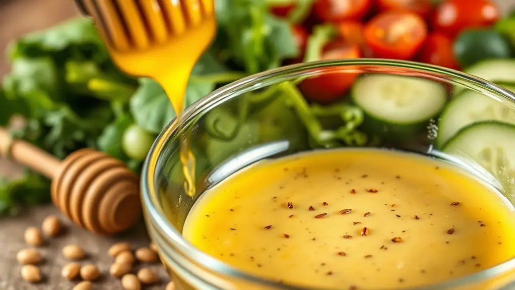 sweet tangy salad dressing