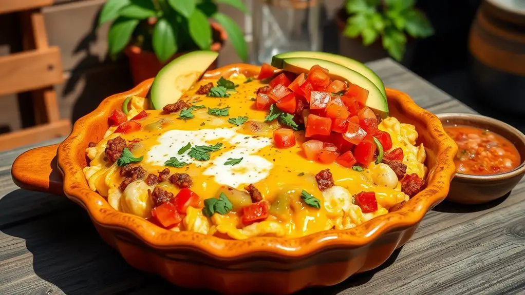 tex mex breakfast casserole recipe