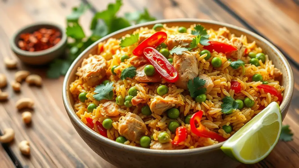 thai chicken fried rice