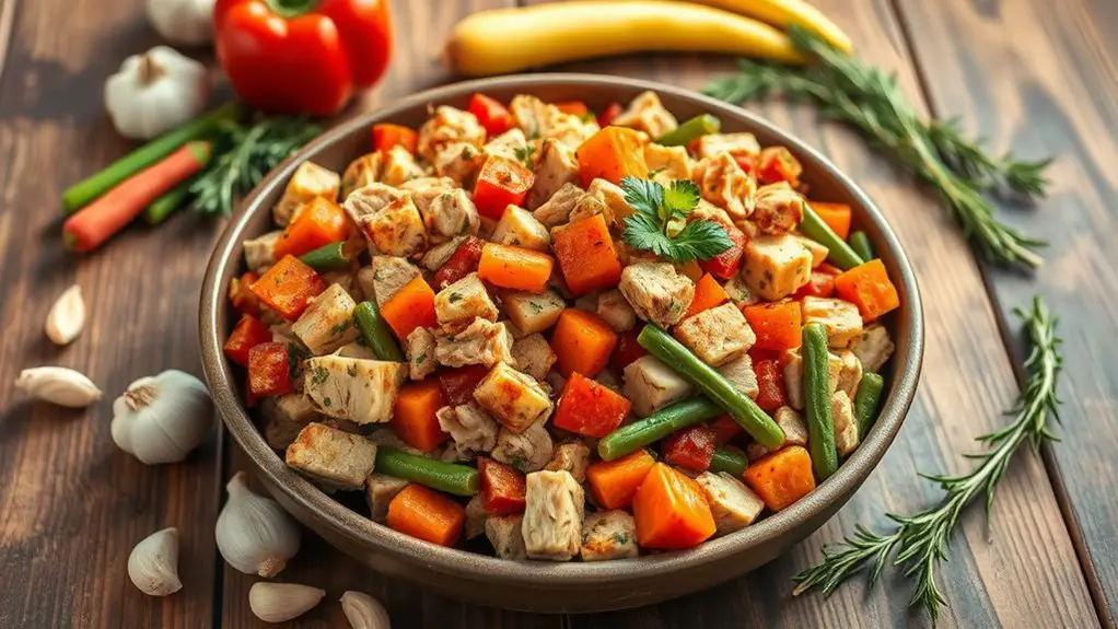 turkey and vegetable dish