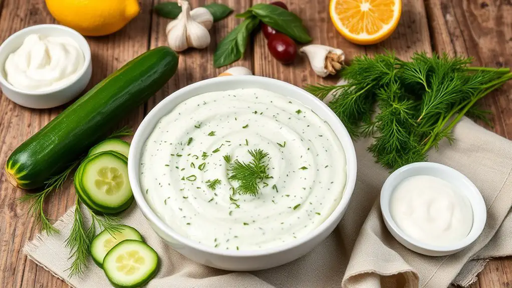 vegan tzatziki preparation instructions