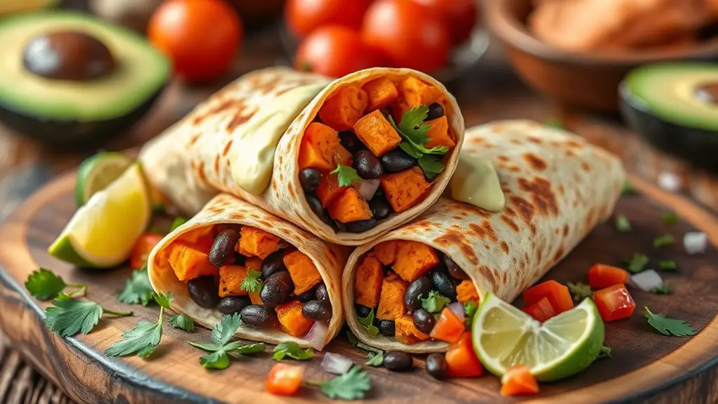 vegetarian burrito recipe idea