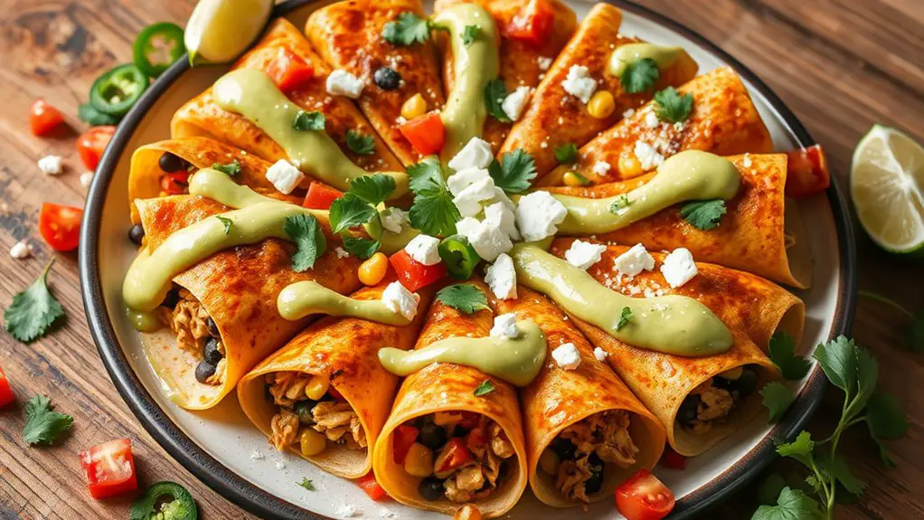 vegetarian chicken enchiladas recipe