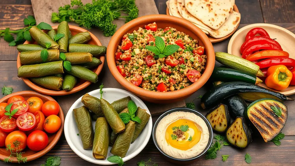 vegetarian mediterranean cuisine options