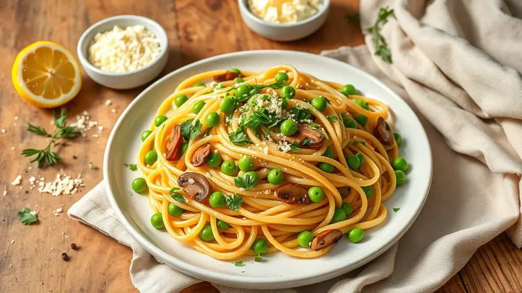 vegetarian pasta with twist