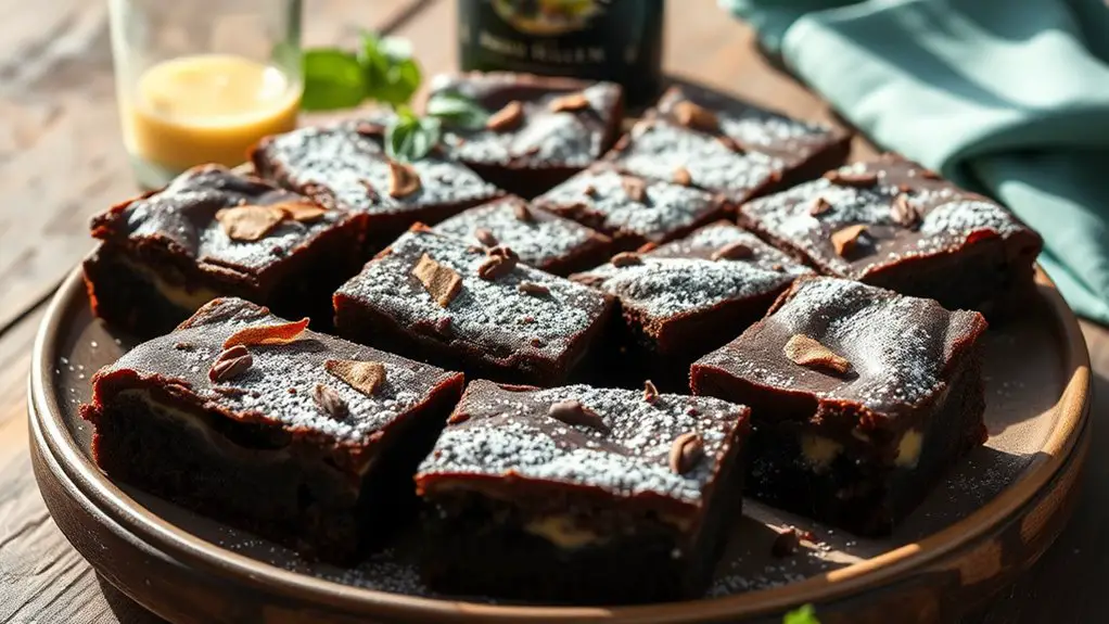 baileys irish cream brownies