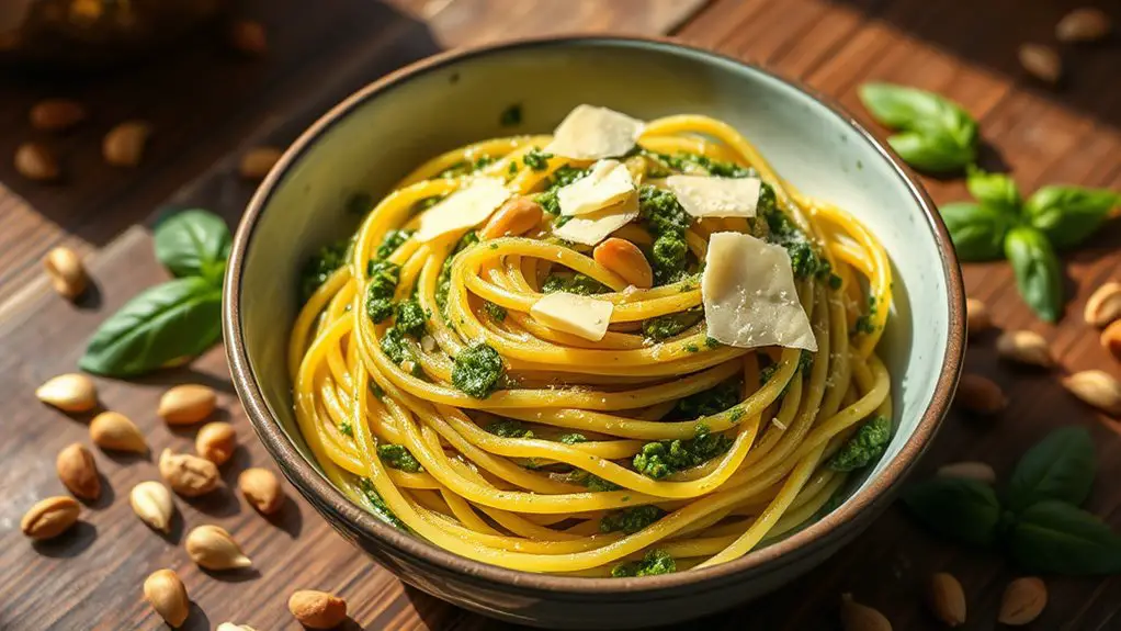 basil pesto pasta recipe