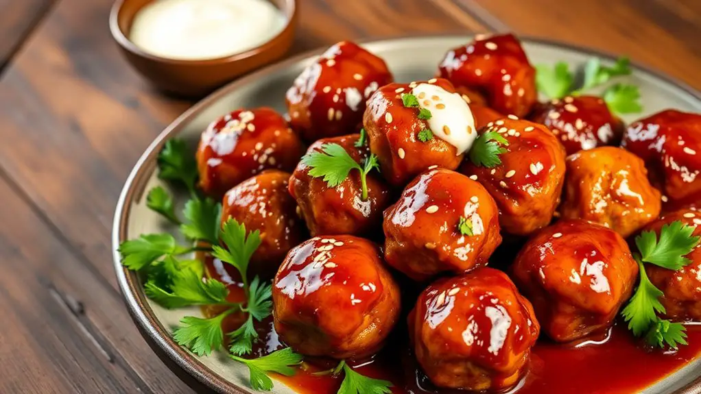 bbq chicken meatballs recipe