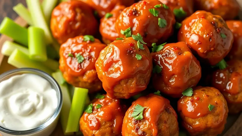 buffalo chicken meatball recipe