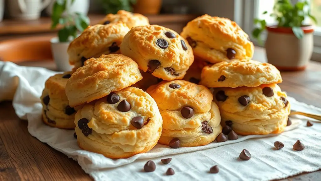 buttermilk chocolate chip biscuits