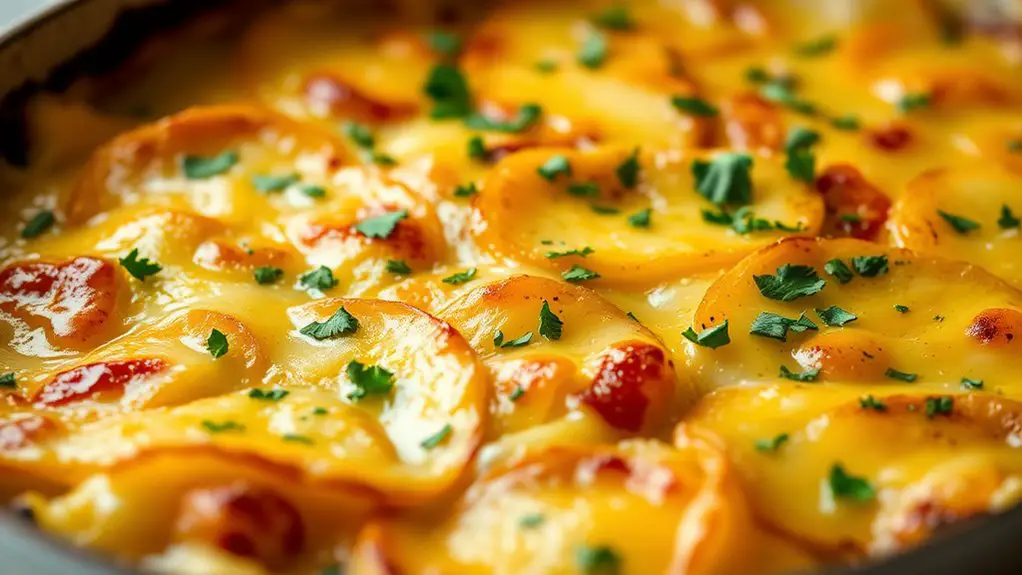 cheesy au gratin potatoes recipe