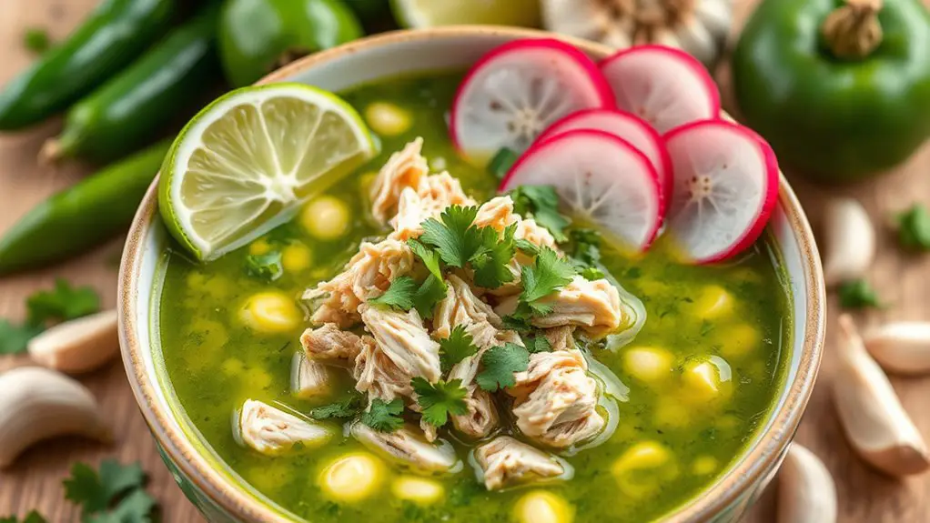 chicken green pozole recipe