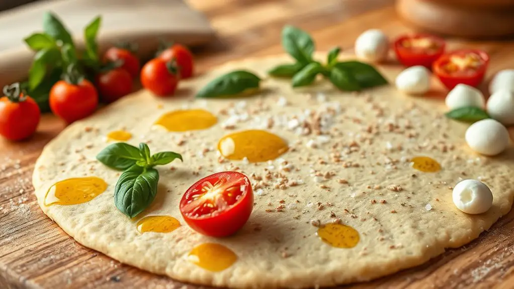 chickpea flour pizza recipe