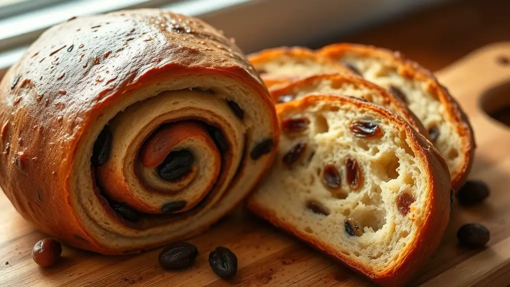 cinnamon raisin bread recipe