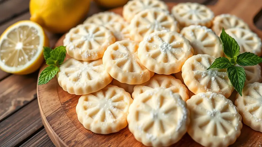 citrusy sweet refreshing cookies