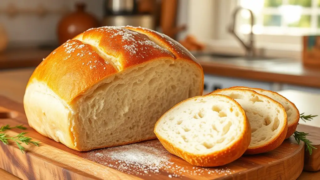 classic homemade white bread