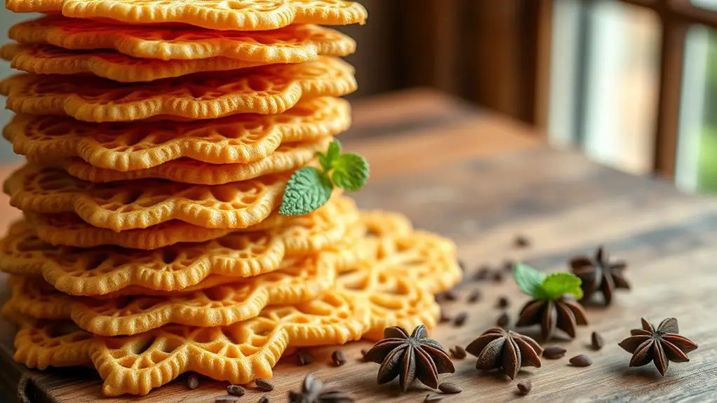 classic italian waffle cookies