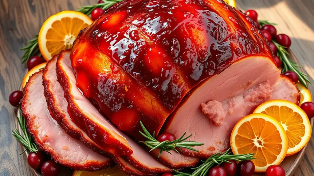 cranberry orange ham glaze