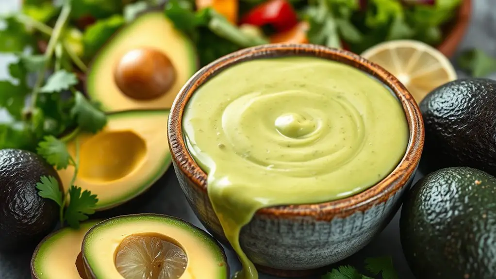 creamy avocado dressing recipe