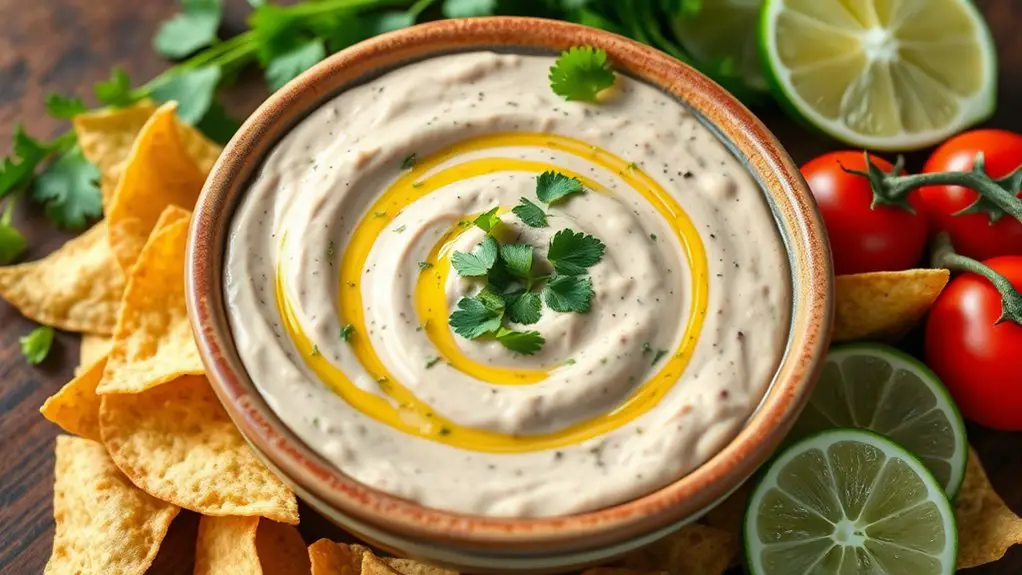 creamy bean dip recipe