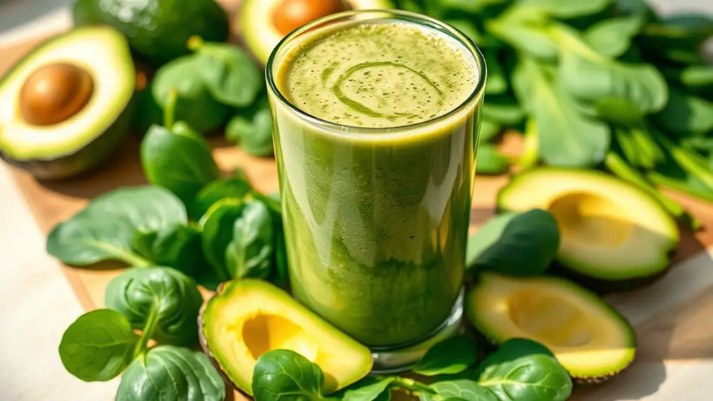 creamy green nutrient boost