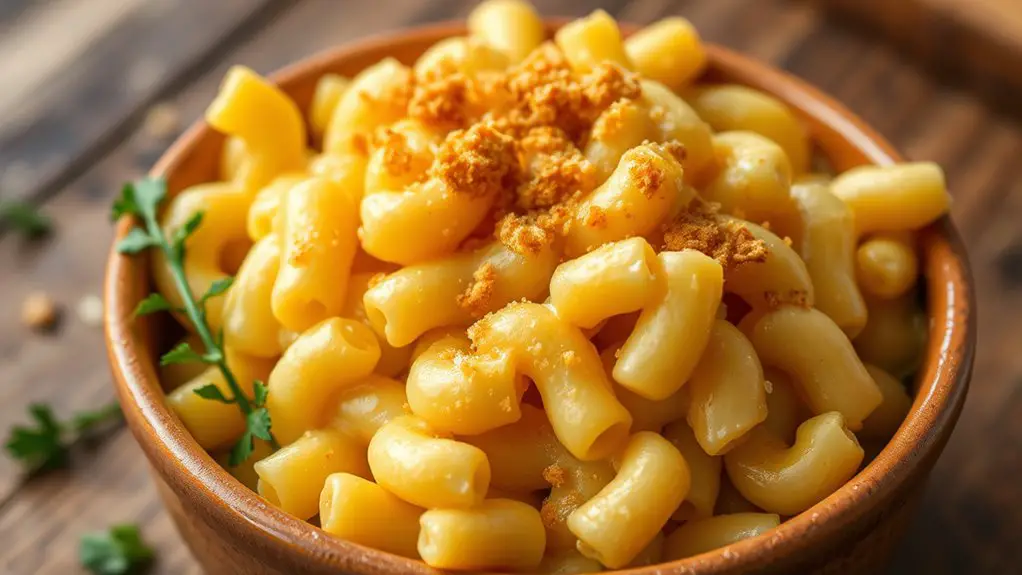 creamy macaroni cheese dish