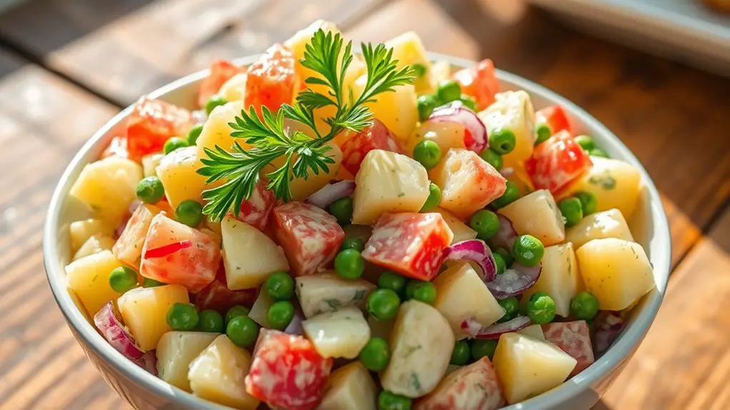 creamy potato salad recipe