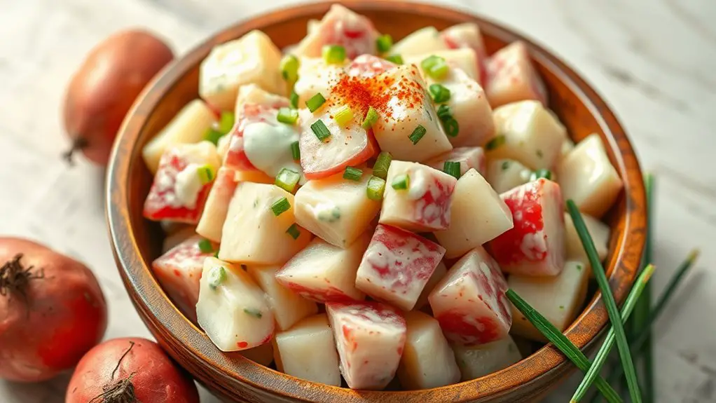 creamy red potato salad