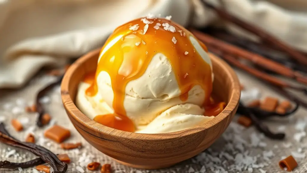 creamy salted caramel delight