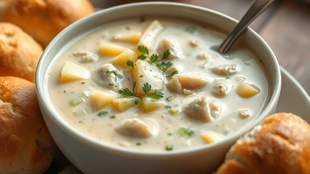 creamy seafood soup recipe