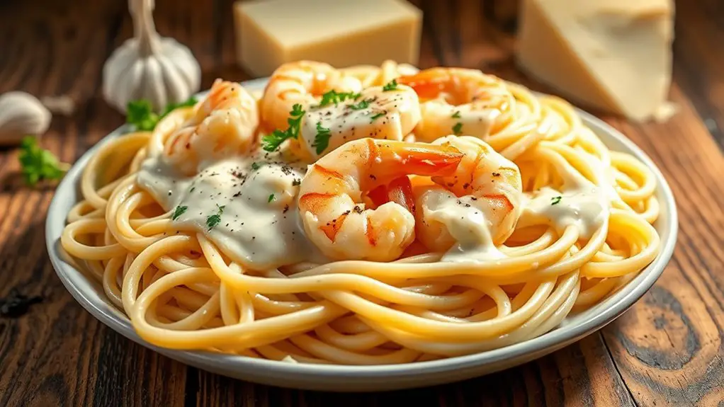 creamy shrimp pasta sauce