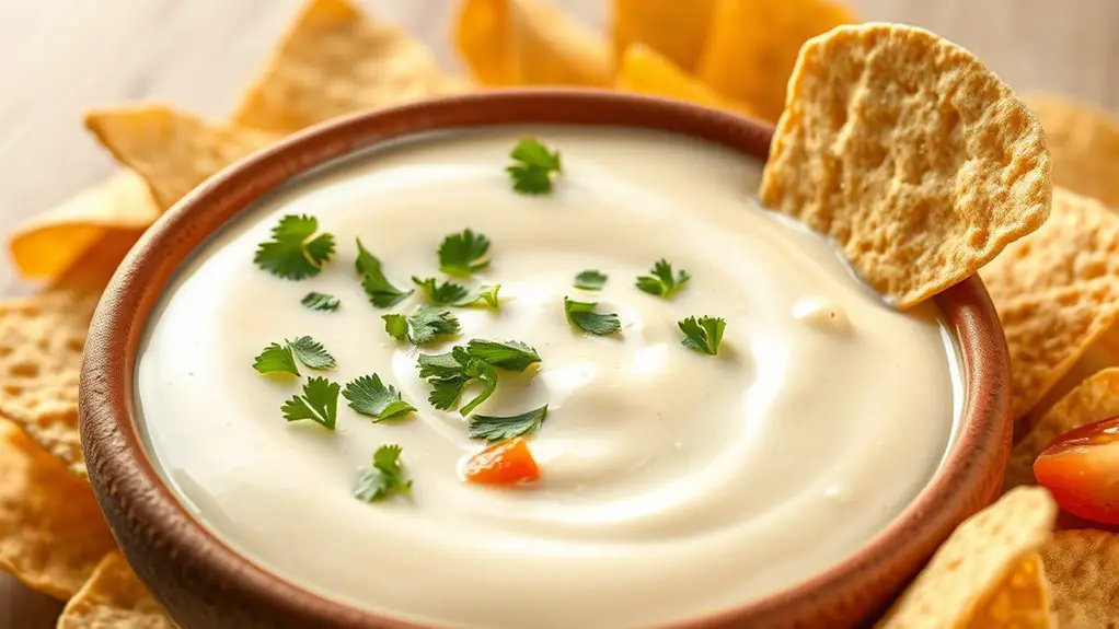 creamy white queso recipe