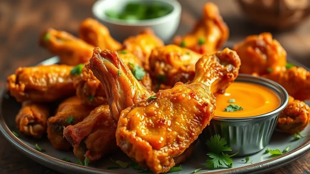 crispy air fryer wings