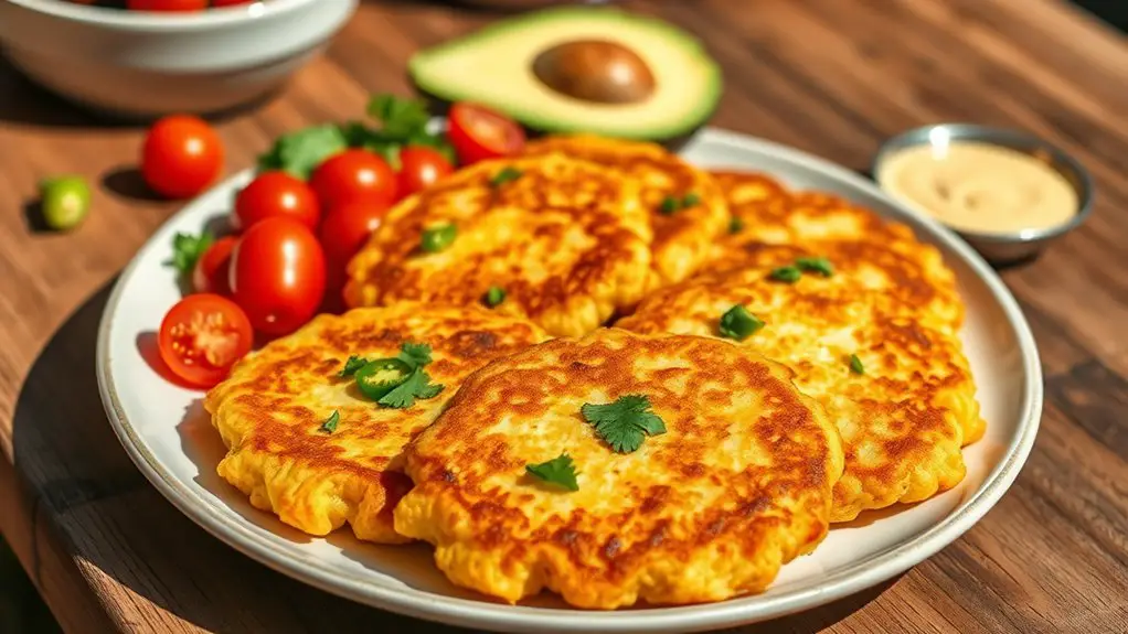 crispy corn fritters recipe