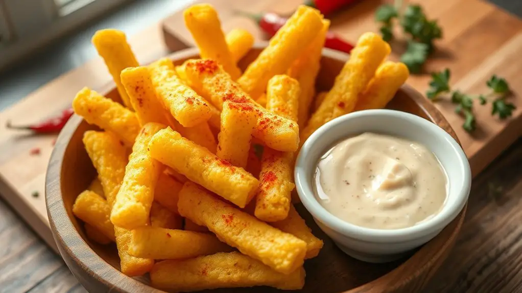 crispy polenta fries recipe