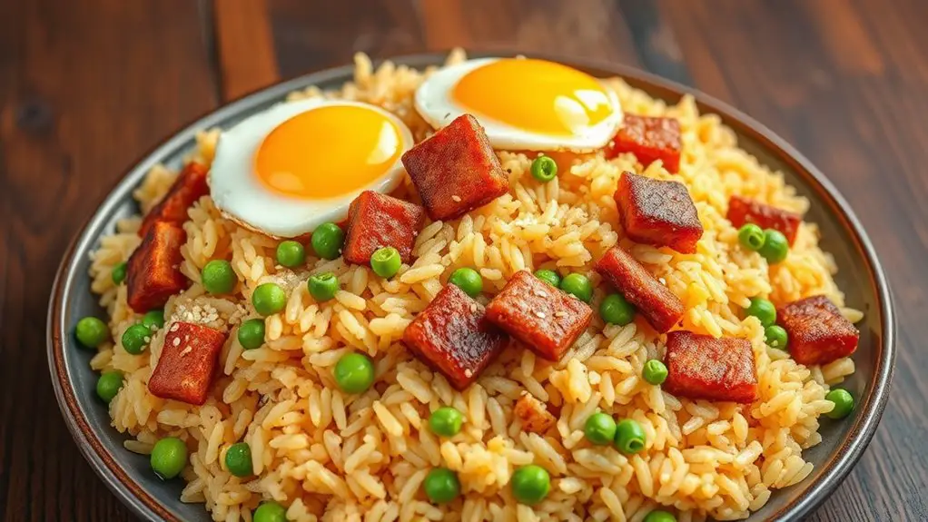 crispy spam fried rice