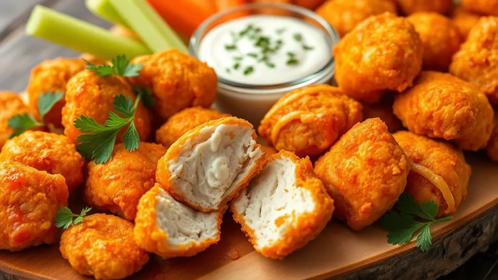 crispy spicy chicken bites