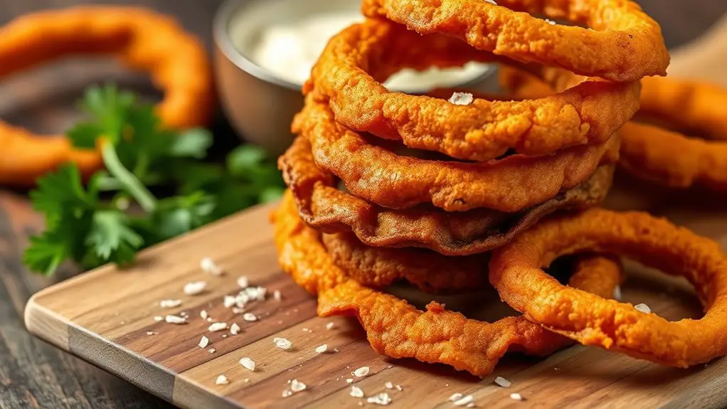 crispy sweet potato rings